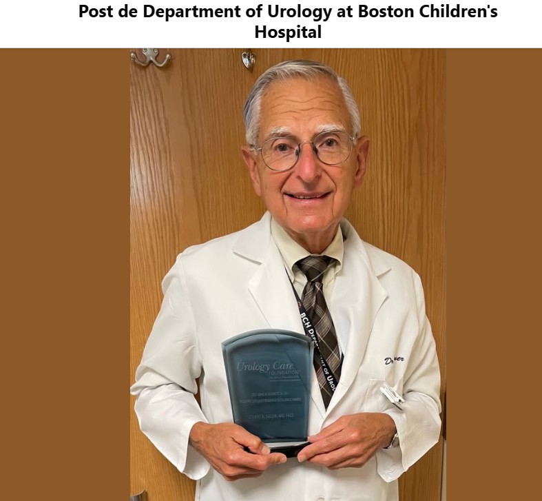 Dr. Stuart Bauer - Department of Urology at Boston Children's Hospital