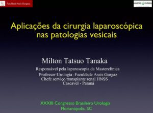 Aplicações da cirurgia laparoscópica nas patologias vesicais - Master Clínica