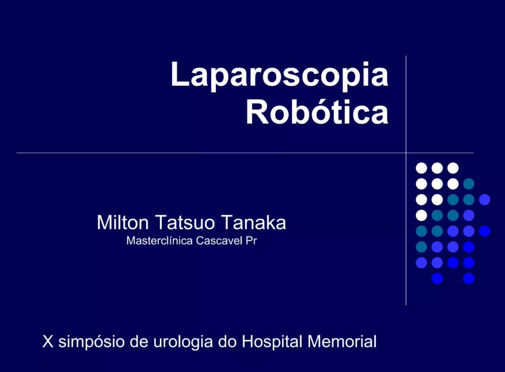 Laparoscopia robótica - Master Clínica