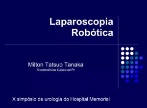 Laparoscopia robótica - Master Clínica