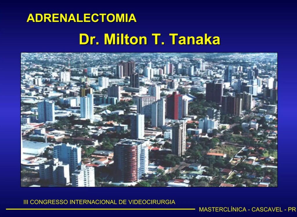 Adrenalectomia Videolaparoscópica - Aula Master Clínica